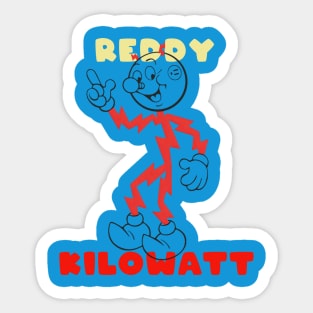 REDDY KILOWATT IS FUN Sticker